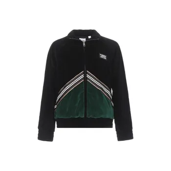 Burberry Velvet Track Jaket 'Black'