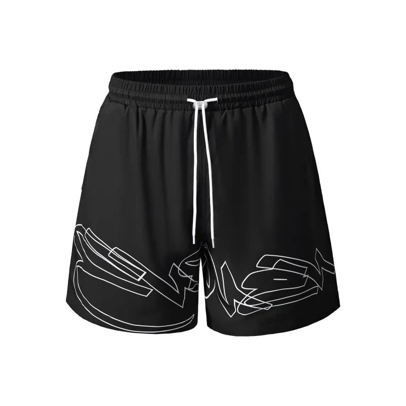 Eusoueu Casual Shorts Unisex-0