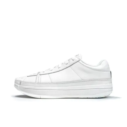 Serious Player Only Low Top Basketball Shoes Men's White