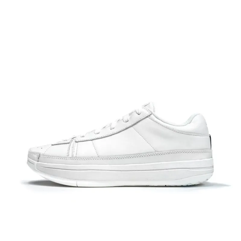 Serious Player Only Low Top Basketball Shoes Men's White-0
