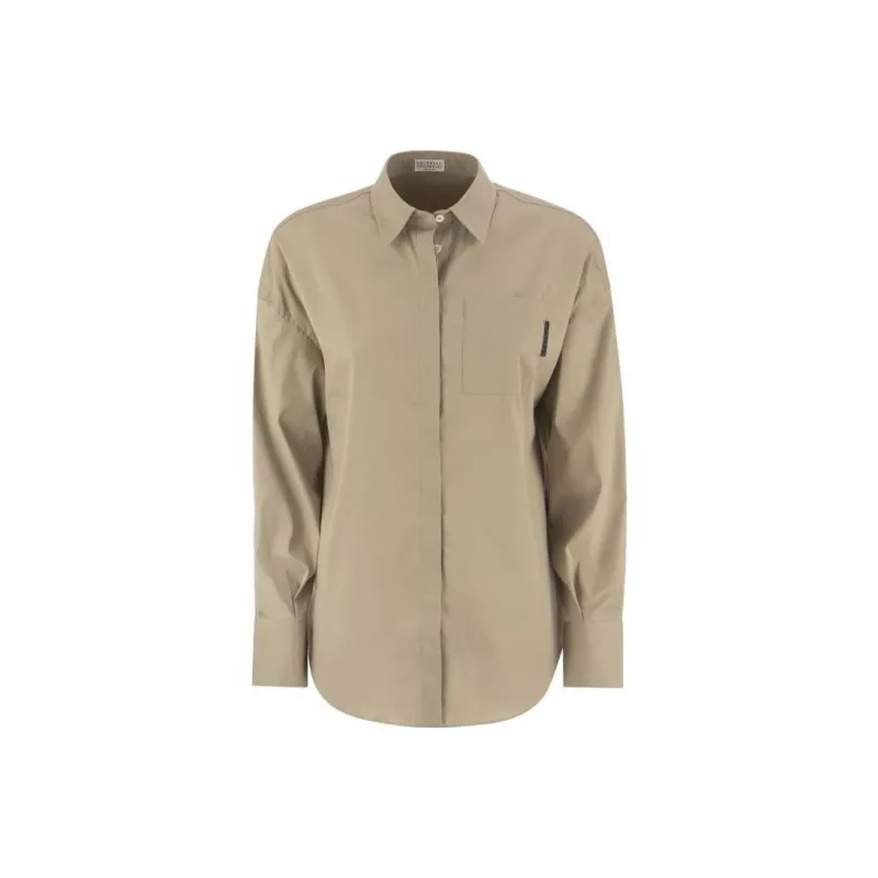 Brunello Cucinelli Concealed Fastened Shirt-0