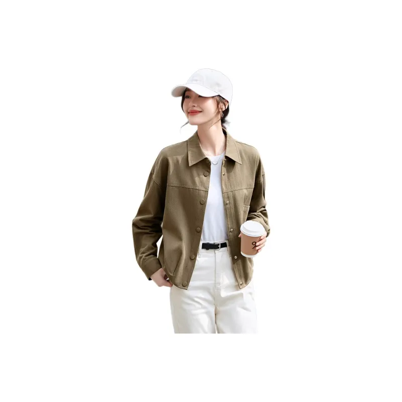 Mo Han Yi Mei Jacket Women's Green-0