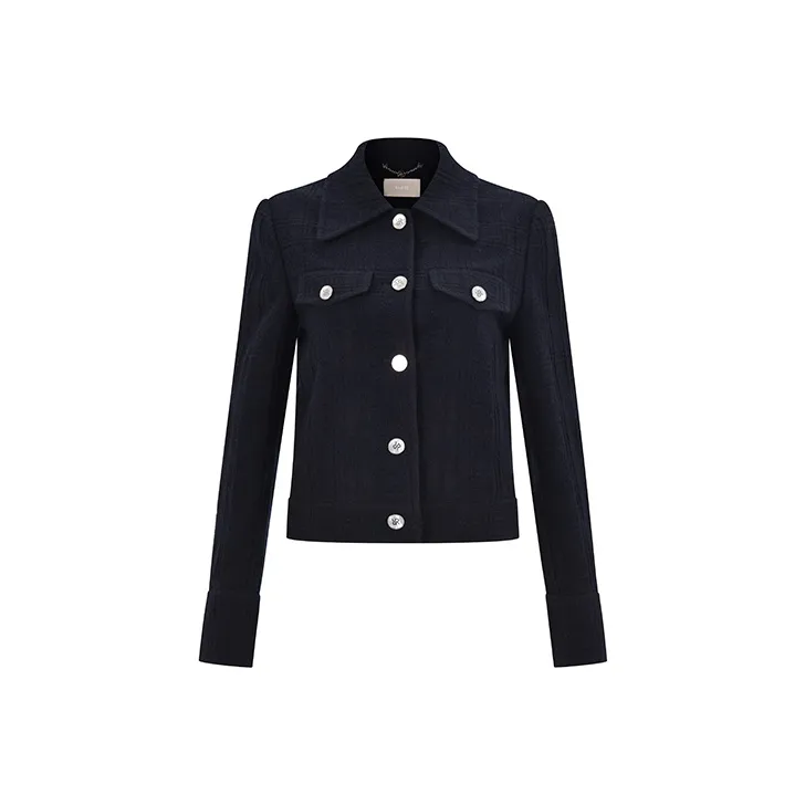 RARE FW23 Jacket Women's Navy Blue-0
