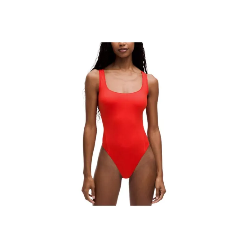 Lululemon Wundermost Ultra Soft Nulu Square Neck Sleeveless Bodysuit Bodysuits Women's-25