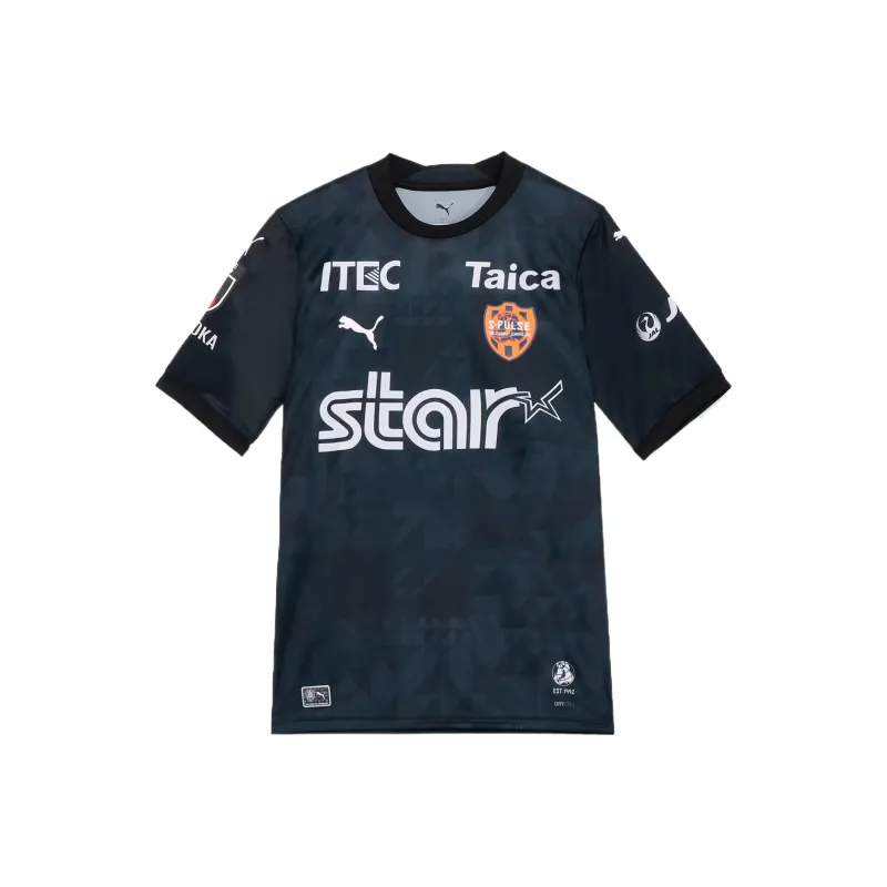 PUMA Shimizu S Pulse Soccer Jersey Men's Black-0