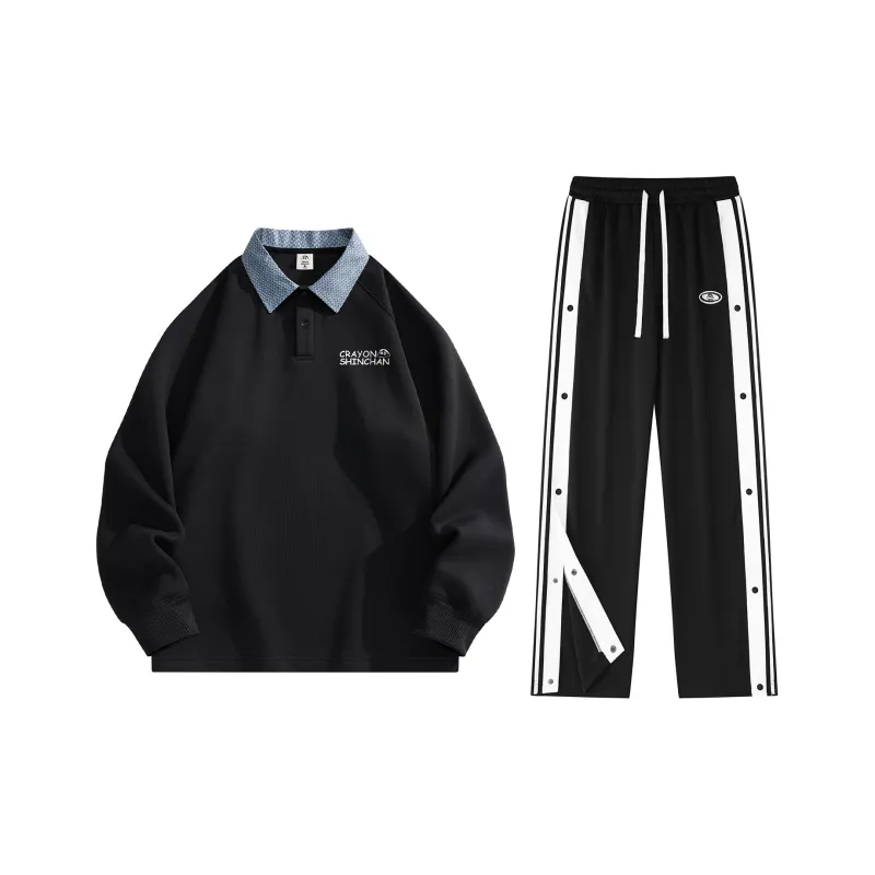 Crayon Shinchan Sweatshirt Set Unisex-0
