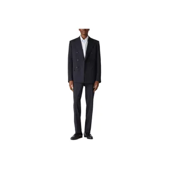 Loro Piana Business Suits Men's Marine Blue