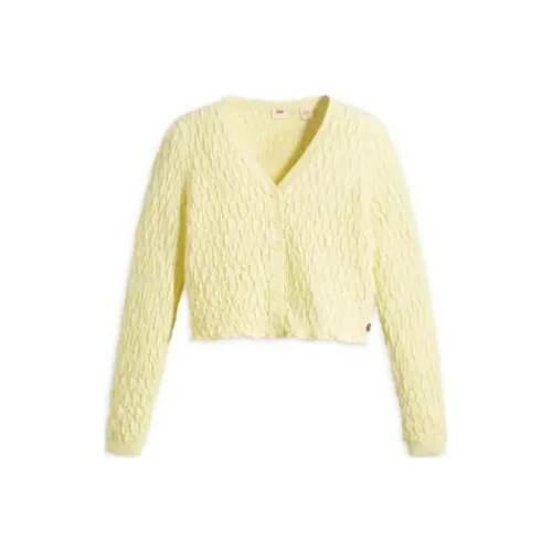 Levis Knitwear Women's Yellow