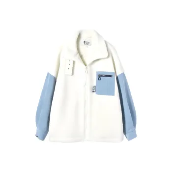 SEENFAAN x Qee Jacket Unisex Gray Blue White