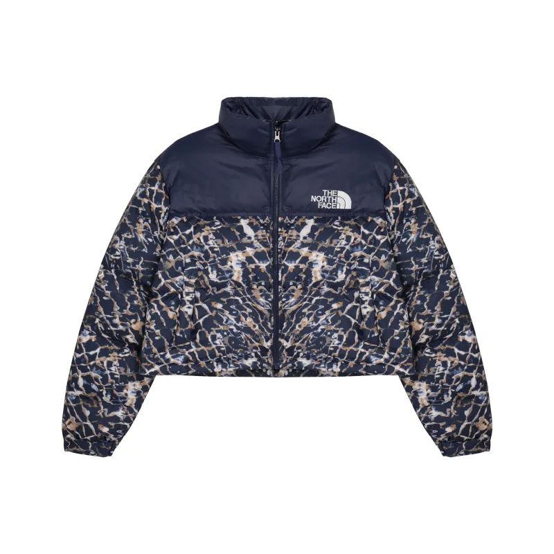 THE NORTH FACE Abstract print Quilted Jacket-0