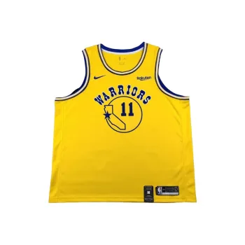 Nike x NBA SWINGMAN Fan Edition Golden State Warriors Basketball Jersey Unisex Yellow