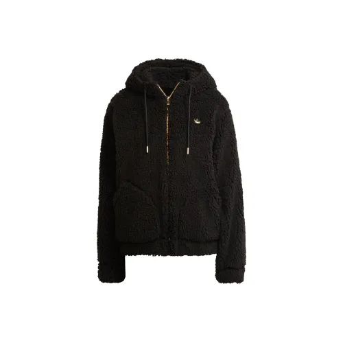 Adidas Originals Sherpa Jackets Women's Black
