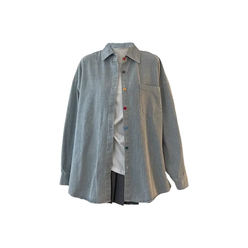 Dear Zhazha Shirt Women's Stripes-0