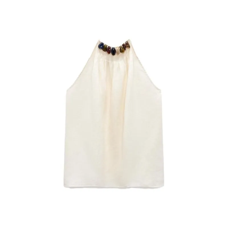 ZARA Shirts Women's Beige-0