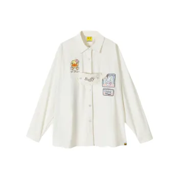B.Duck Shirts Women's White