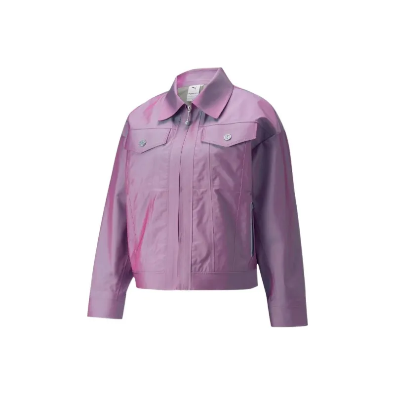 PUMA Pronounce X Woven Jacket Women's Violet-0