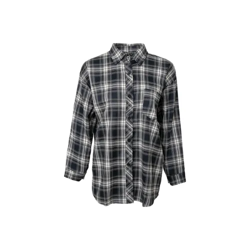 SUNSUNTOWN Shirts Women's Navy Blue