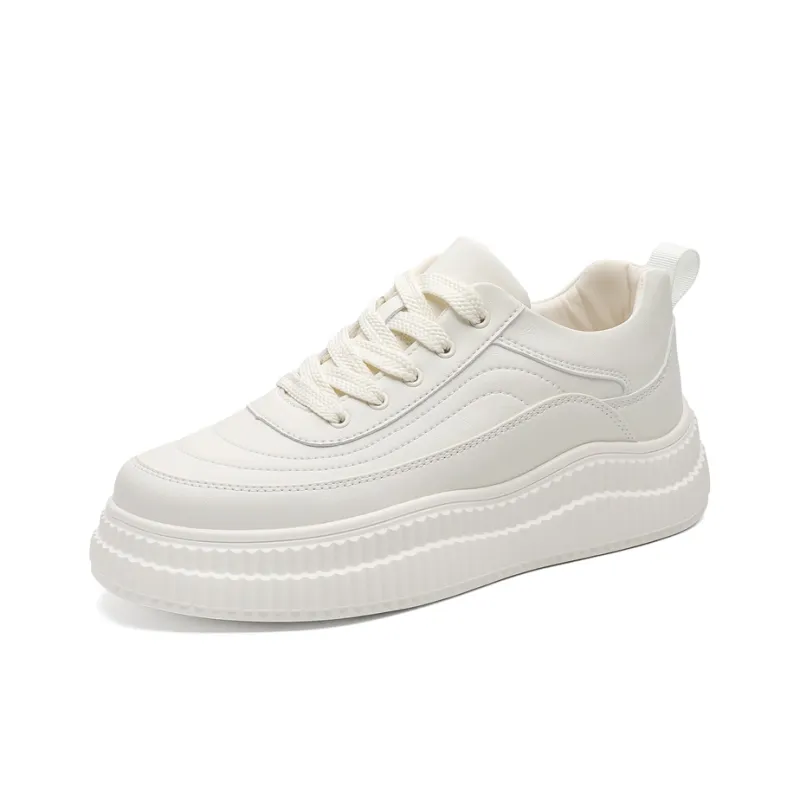VAEL Coverage Slip Resistant Cushioning Abrasion Resistant Breathable Height Increasing Low Top Skateboard Shoes Men's-0