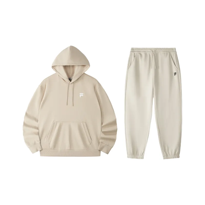 FILA FUSION FOB Sweatshirt Set Unisex Dark Brown Khaki-6