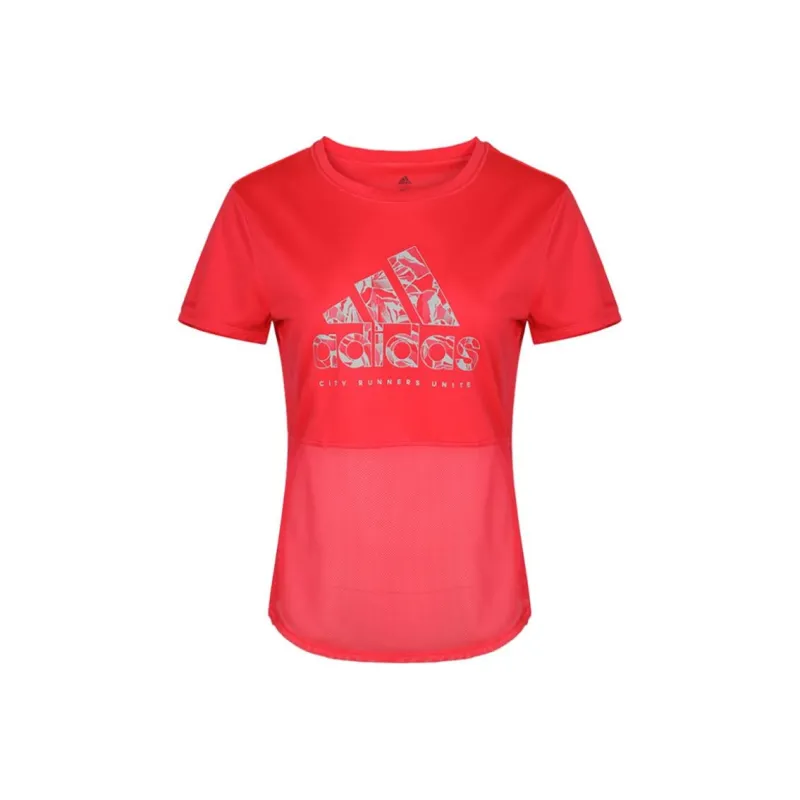Adidas T Shirts Women's Red-0