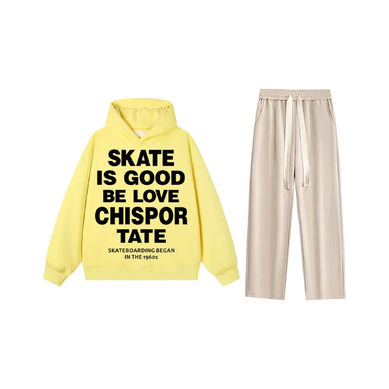 Chisportate Sweatshirt Set Unisex-32