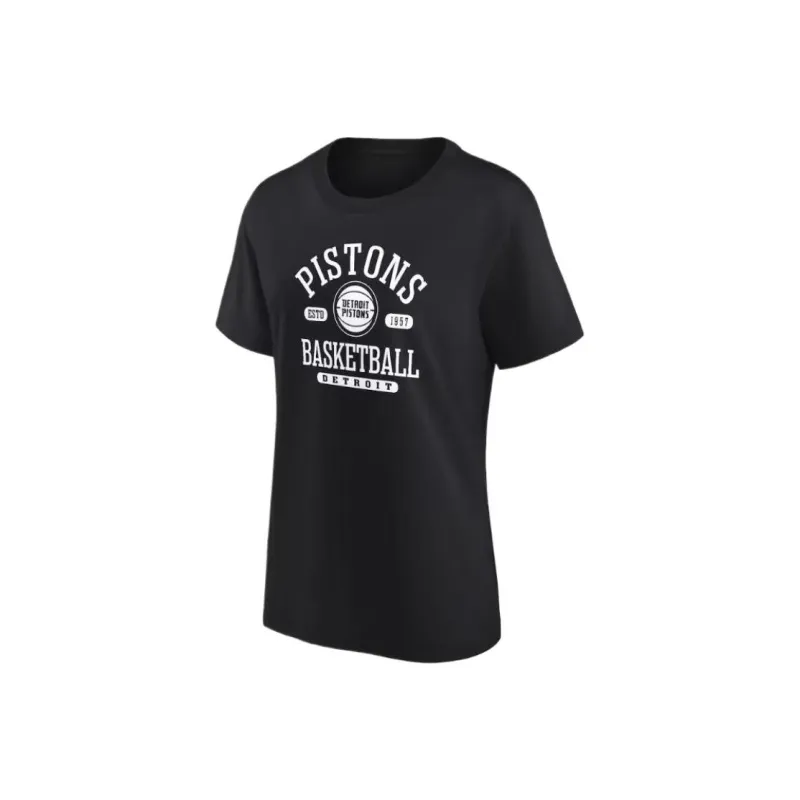 NBA x Fanatics Branded Detroit Pistons T-Shirt Women's Black-0