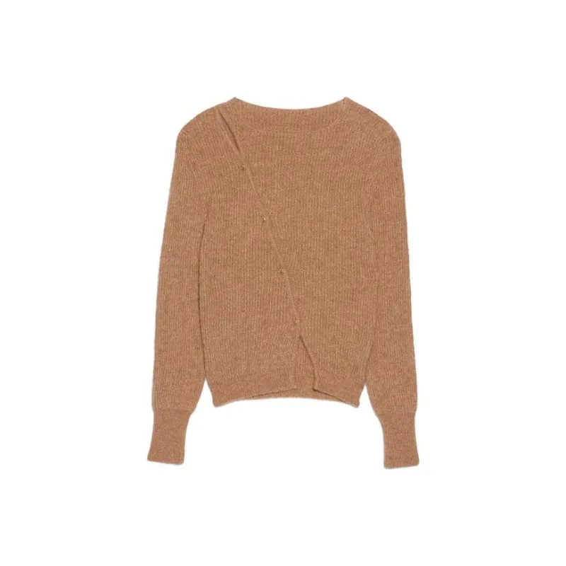 Jacquemus La Maille Pau Asymmetric Cardigan-3