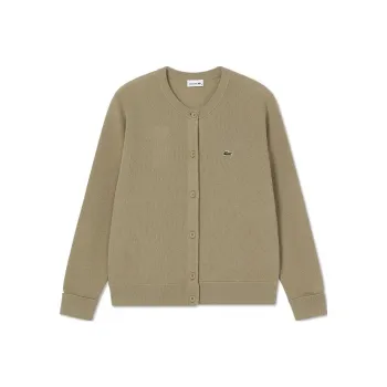 LACOSTE Knitwear Women's Yellow Brown