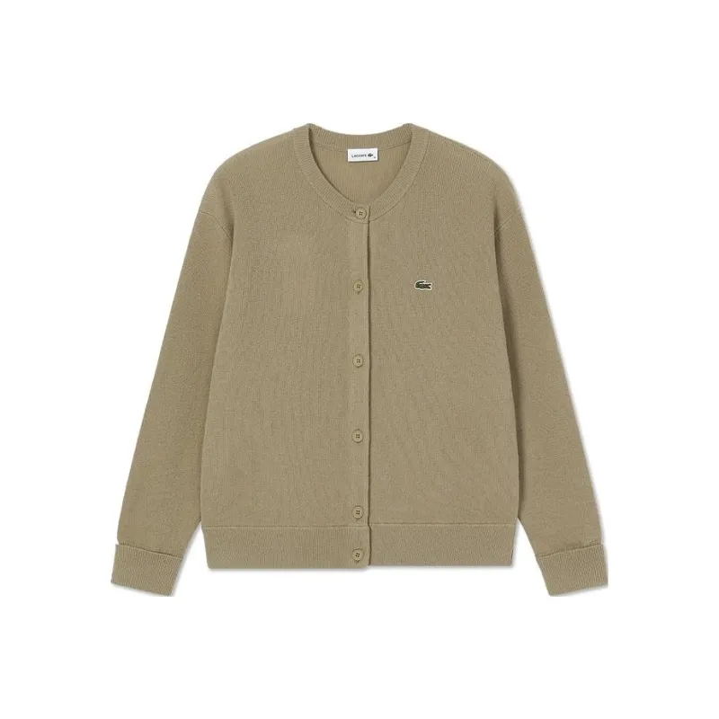 LACOSTE Knitwear Women's Yellow Brown-0