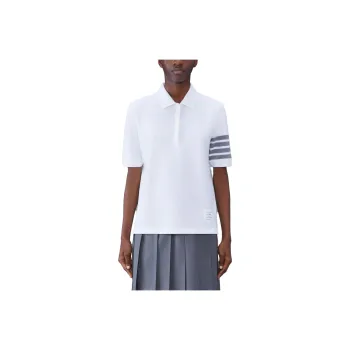THOM BROWNE 4 Bar Stripe 2003 print Polo Shirt