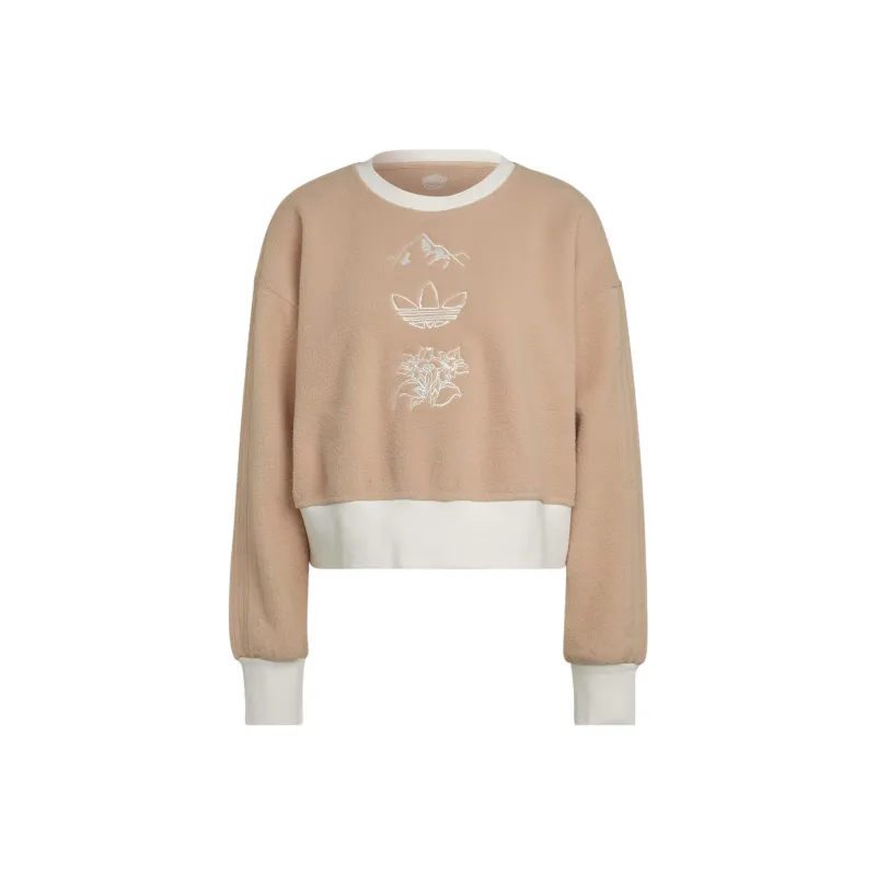 Adidas Originals Sweatshirts Women's Light Umber-0