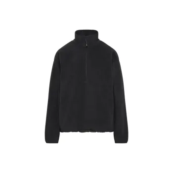 ARITZIA Golden Polartec 200 1/4 Zip Hip Sweater Sweatshirt Women's BLACK/Black