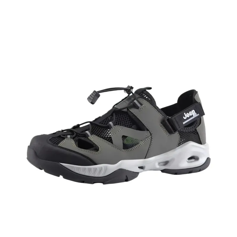 Jeep River Trekking Shoes Men's Green-0