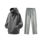 Clothing Set (Top: God Gray+Pants: Yellow Mud)
