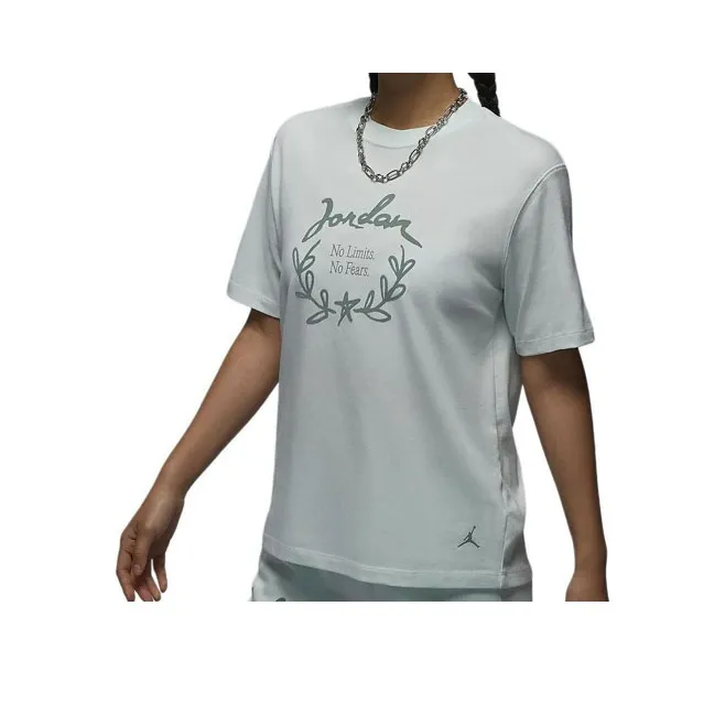 Nike T-Shirt Women's Slight Green/Smoke Green Jade-0