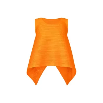 PLEATS PLEASE ISSEY MIYAKE SS23 T Shirt Women's Orange