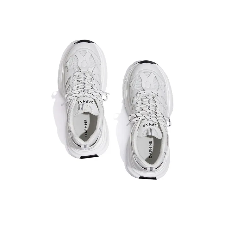 DAPHNE Shock Absorbers With Slip Resistant And Abrasion Resistant Properties Low Top Chunky Sneakers Women's-2