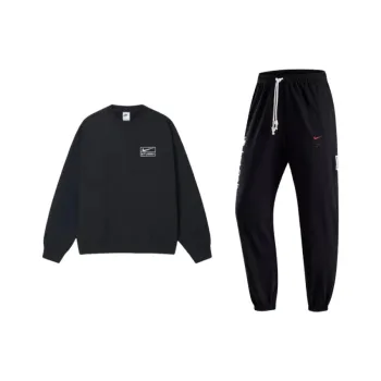 Nike x Stussy Sweatshirt Set Men's Black