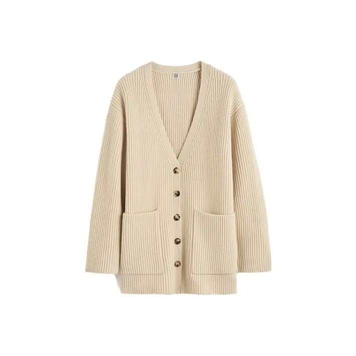 TOTEME V-Neck Button Cardigan-0
