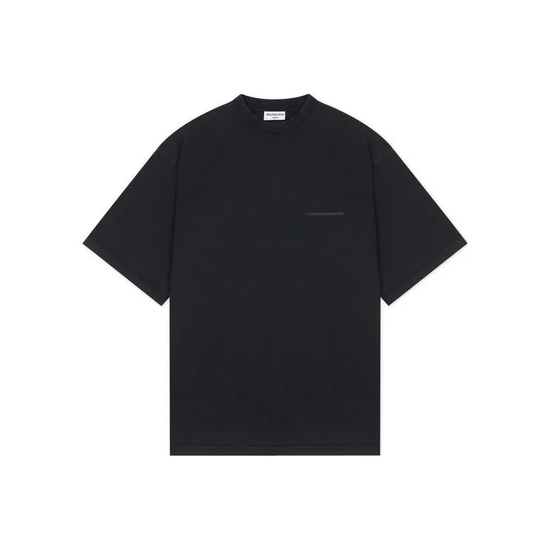 Balenciaga Strike T Shirt Regular Fit Women's Black-0