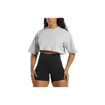 GYMSHARK Regular T Shirt Women's Gray