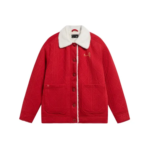 LiNing Rijin Doujin Collection Jackets Coats Women's Samba Red
