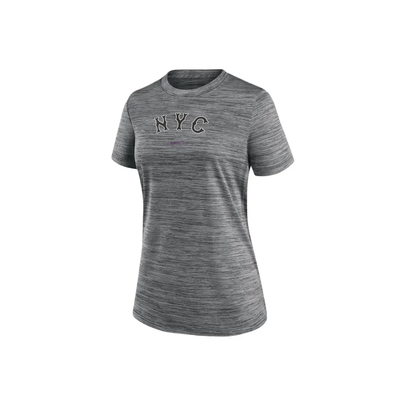 Nike New York Mets Authentic Collection City Connect Practice Velocity Women's Nike Dri-FIT Mlb T-Shirt-0