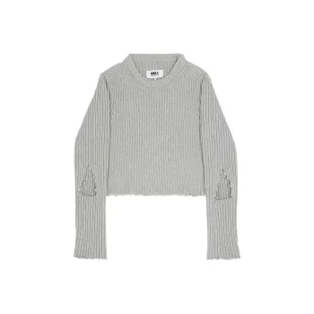 MM6 Maison Margiela Cut out Ribbed Jumper