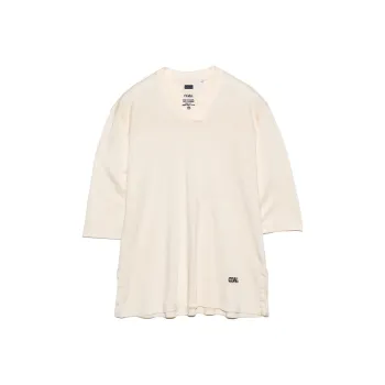 Nanamica Midshipman Athletic Jersey Tee 'Ecru'