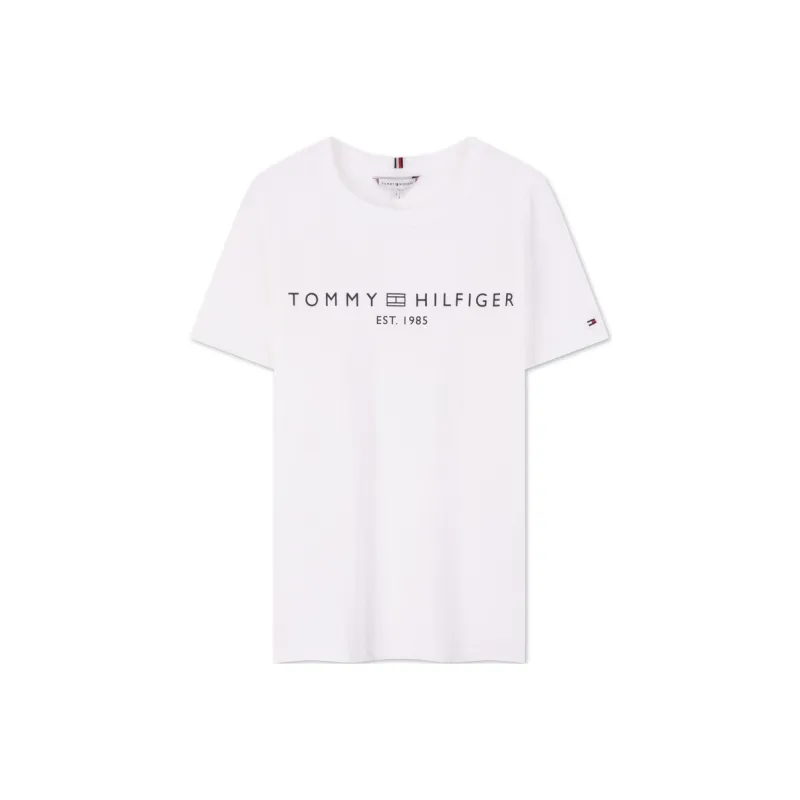 Tommy Hilfiger Logo Crew Neck T shirt-4