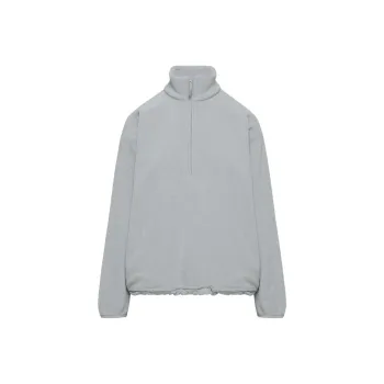 ARITZIA Golden Polartec 200 1/4 Zip Hip Sweater Sweatshirt Women's Heather Chrome