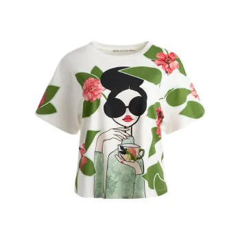 ALICE+OLIVIA T-Shirt Women's White
