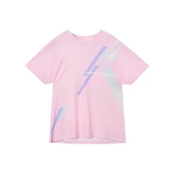 Kappa Drop Shoulder Sleeve T-Shirt Women's Light Pink