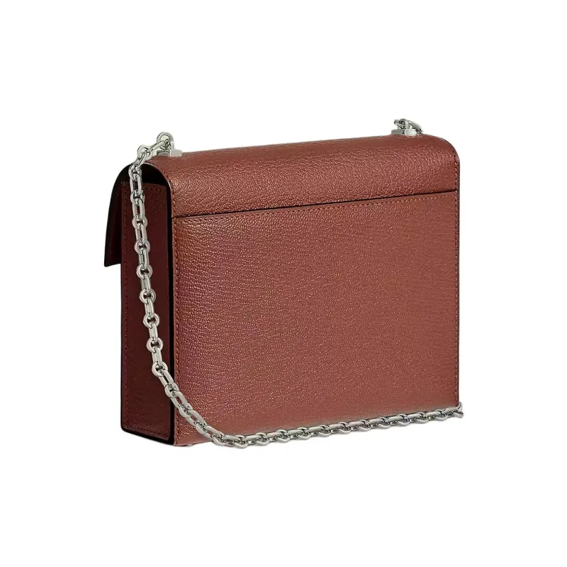 HERMES Verrou Mysore Goat Skin Shoulder Bag Mini Women's Copper Red & Mallow Purple & Cream White & Sky Blue-2